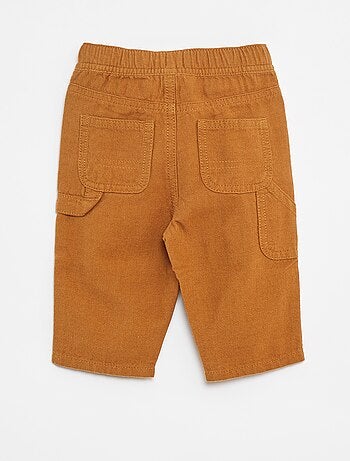 Pantaloni in misto lino