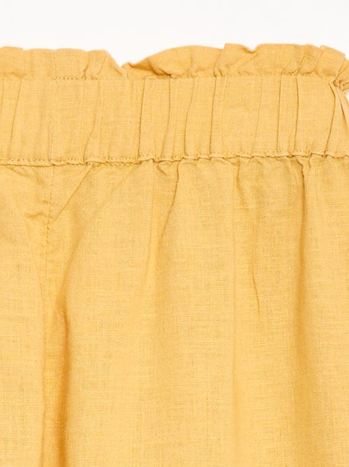 Pantaloni in misto lino - Kiabi Pantaloni in misto lino - Kiabi