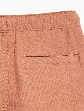 Pantaloni in misto lino