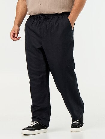 Pantaloni in misto lino