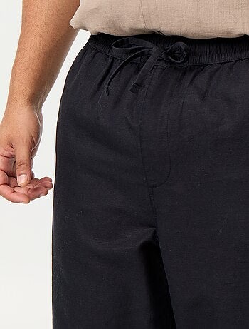 Pantaloni in misto lino