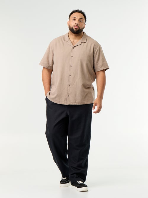 Pantaloni in misto lino - Kiabi Pantaloni in misto lino - Kiabi