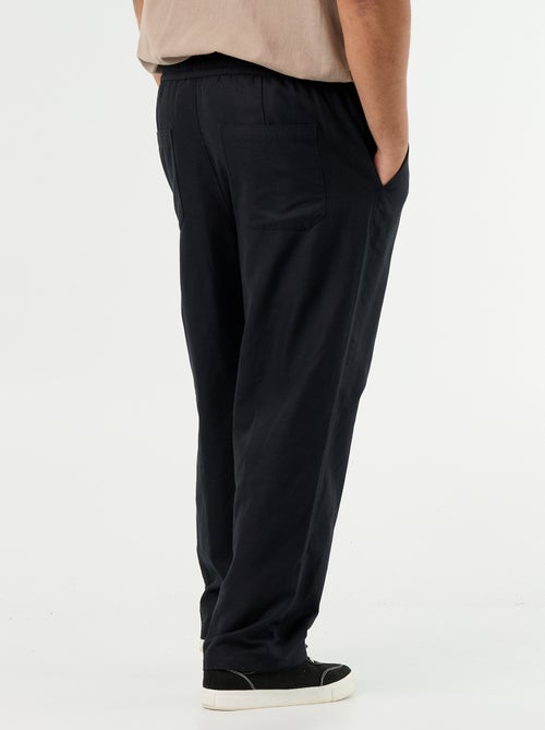 Pantaloni in misto lino - Kiabi Pantaloni in misto lino - Kiabi