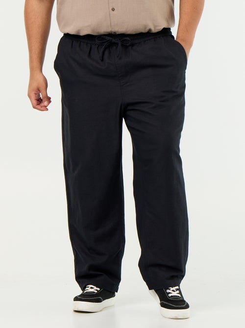Pantaloni in misto lino - Kiabi Pantaloni in misto lino - Kiabi