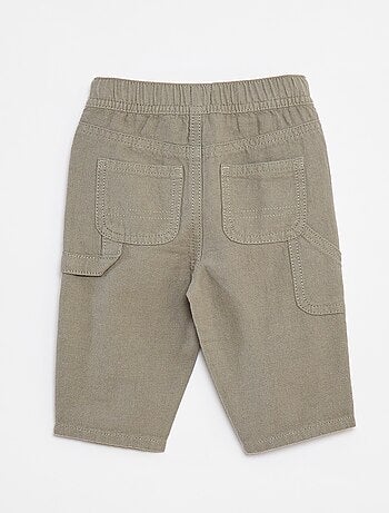 Pantaloni in misto lino