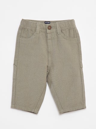 Pantaloni in misto lino