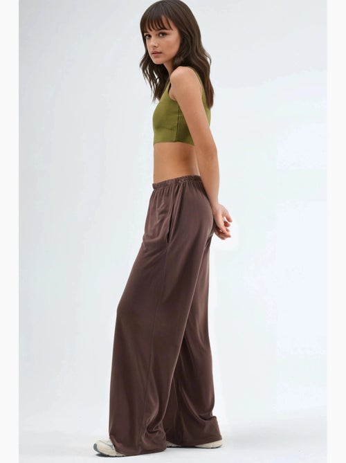 Pantaloni in modal a gamba dritta con vita elasticizzata busem - Kiabi Pantaloni in modal a gamba dritta con vita elasticizzata busem - Kiabi