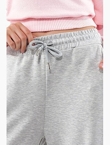 Pantaloni in modal a vita media e gamba ampia busem