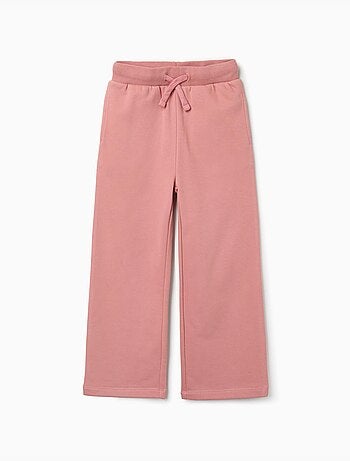 Pantaloni in pile con coulisse e tasche