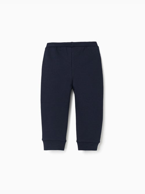 Pantaloni in pile spazzolato con stampa di cuore - Kiabi
