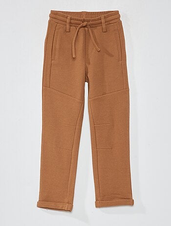 Pantaloni in piqué di cotone - Taglio più aderente - Kiabi
