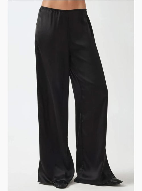 Pantaloni in raso a gamba ampia ana hiccup - Kiabi