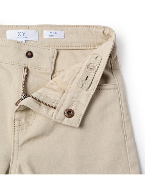 Pantaloni in saffiano 'slim fit' - Kiabi