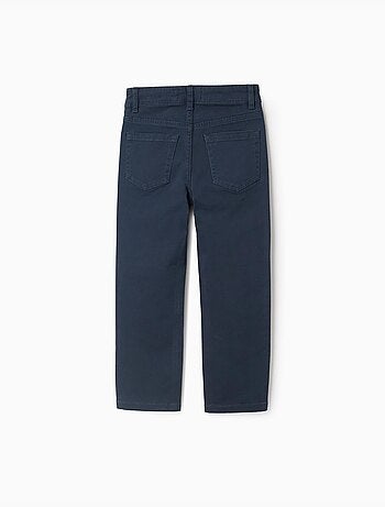 Pantaloni in saffiano 'slim fit'
