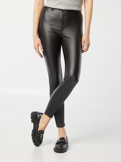 Pantaloni in similpelle - Kiabi