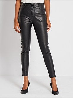 Pantaloni in similpelle - Kiabi