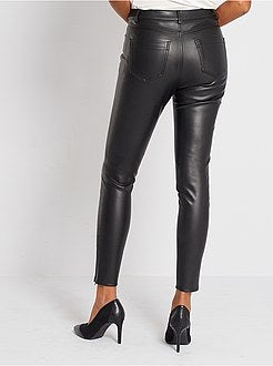 Pantaloni in similpelle - Kiabi