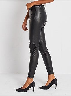 Pantaloni in similpelle - Kiabi