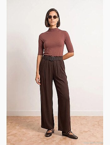 Pantaloni in tencel dilvin