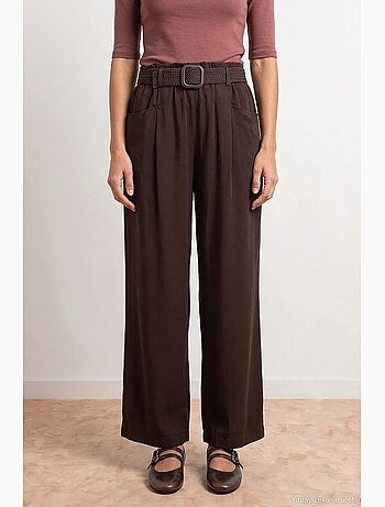Pantaloni in tencel dilvin