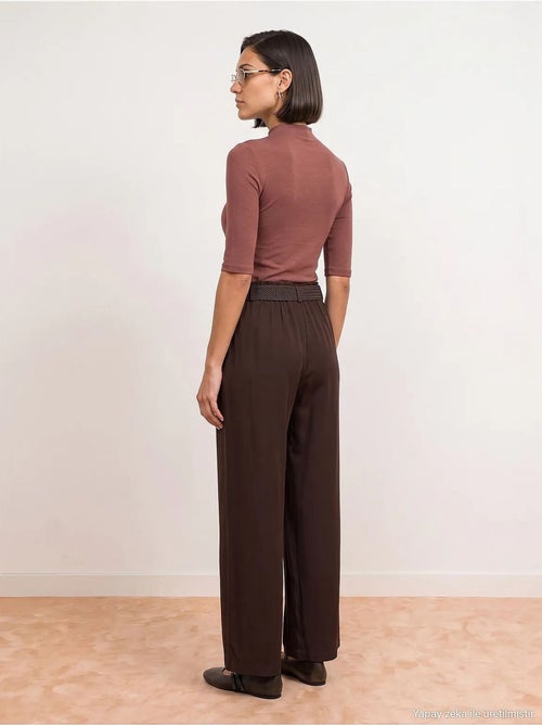 Pantaloni in tencel dilvin - Kiabi Pantaloni in tencel dilvin - Kiabi