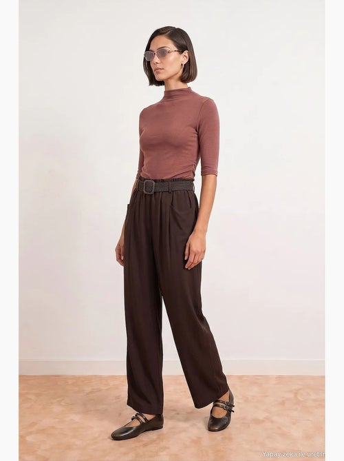 Pantaloni in tencel dilvin - Kiabi Pantaloni in tencel dilvin - Kiabi