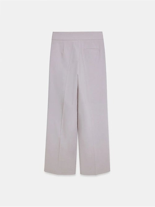 Pantaloni in tessuto a gamba ampia con cintura dilvin - Kiabi Pantaloni in tessuto a gamba ampia con cintura dilvin - Kiabi