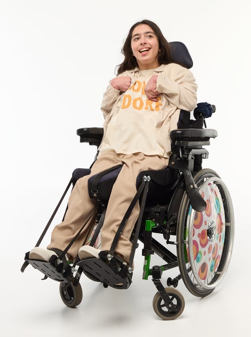 Pantaloni in tessuto crêpe - So Easy - Kiabi