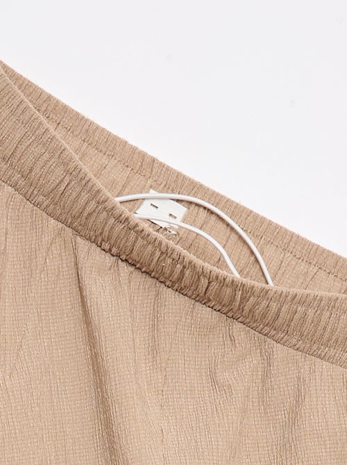 Pantaloni in tessuto crêpe - So Easy - Kiabi