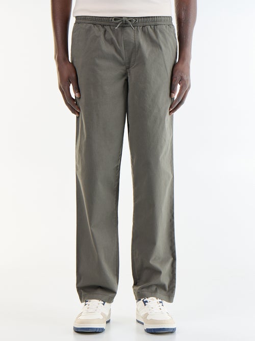 Pantaloni in tessuto effetto pelle di pesca - Kiabi Pantaloni in tessuto effetto pelle di pesca - Kiabi