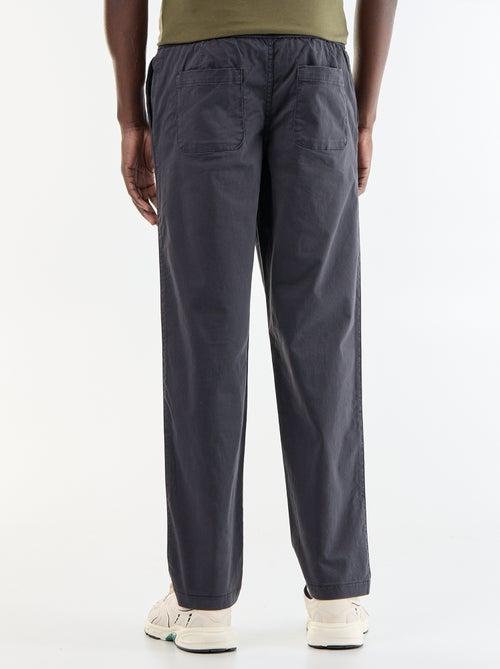 Pantaloni in tessuto effetto pelle di pesca - Kiabi Pantaloni in tessuto effetto pelle di pesca - Kiabi