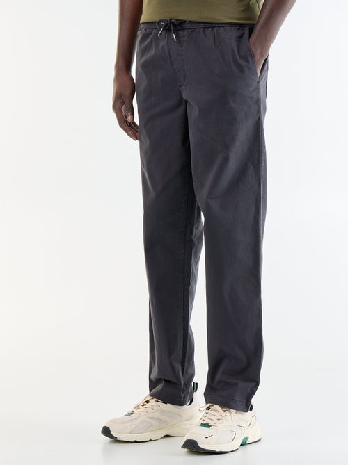 Pantaloni in tessuto effetto pelle di pesca - Kiabi Pantaloni in tessuto effetto pelle di pesca - Kiabi