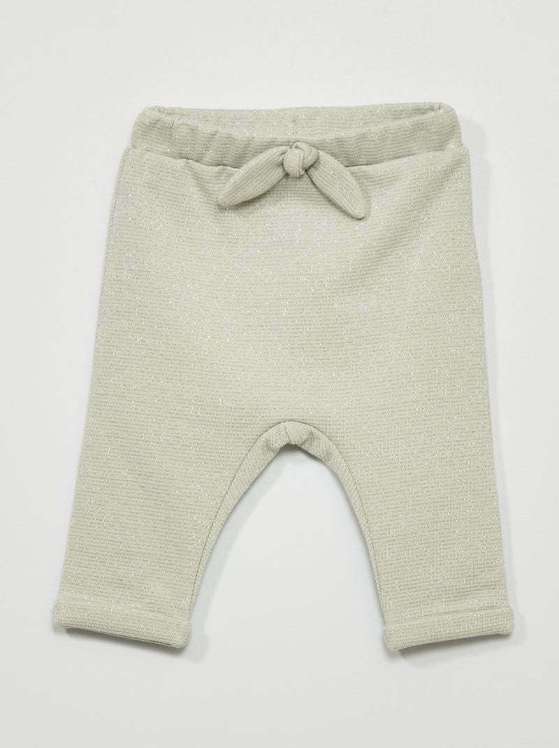 Pantaloni in tessuto felpato BLU - Kiabi