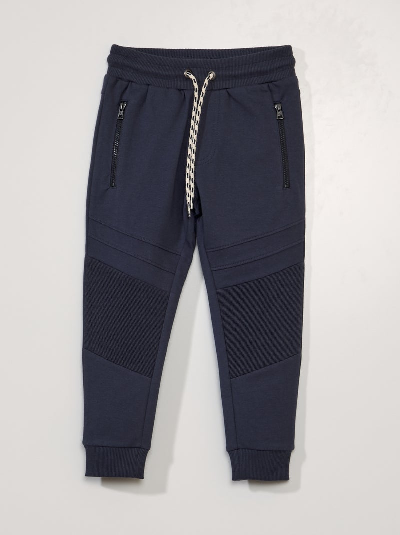 Pantaloni in tessuto felpato BLU - Kiabi