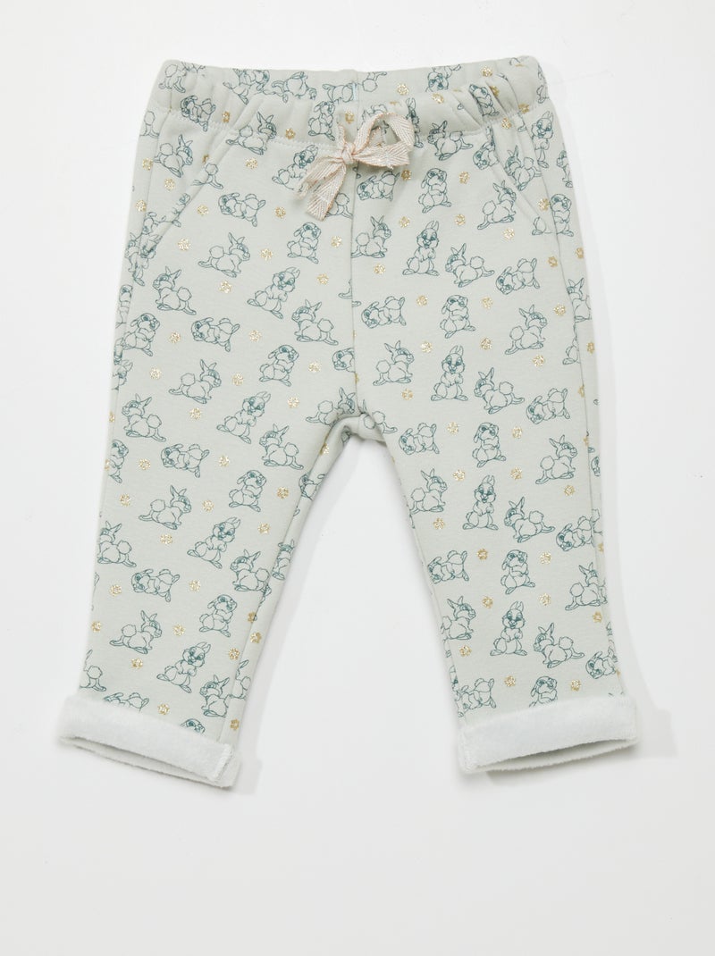 Pantaloni in tessuto felpato 'Disney' BLU - Kiabi