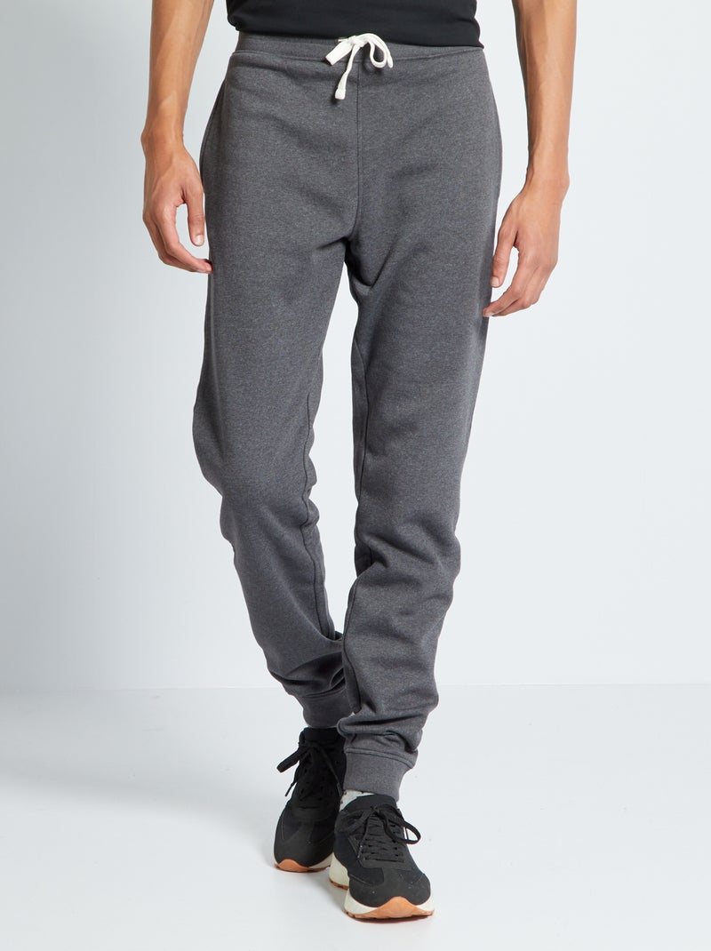 Pantaloni in tessuto felpato L38 + 195 cm GRIGIO - Kiabi