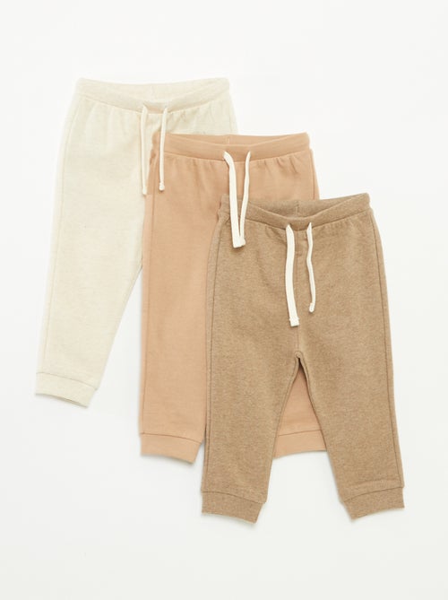 Pantaloni in tessuto felpato leggero con elastico in vita - Kiabi