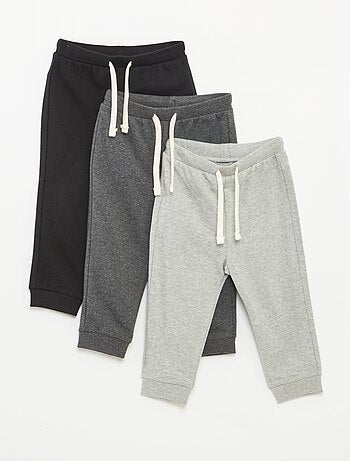 Pantaloni in tessuto felpato leggero con elastico in vita