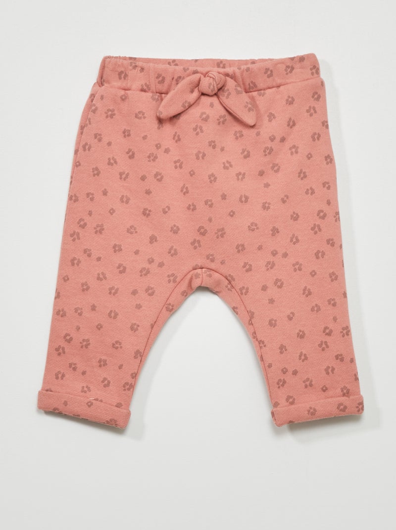 Pantaloni in tessuto felpato ROSA - Kiabi