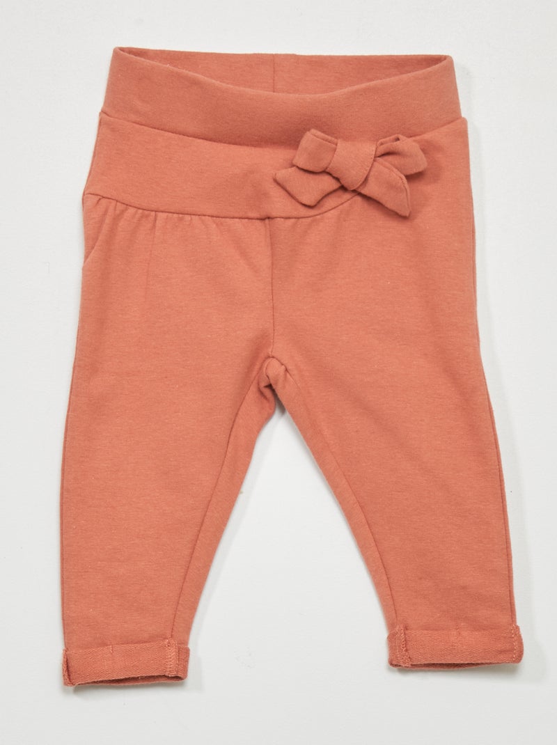Pantaloni in tessuto felpato ROSA - Kiabi