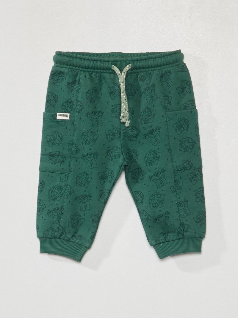 Pantaloni in tessuto felpato 'Star Wars' VERDE - Kiabi