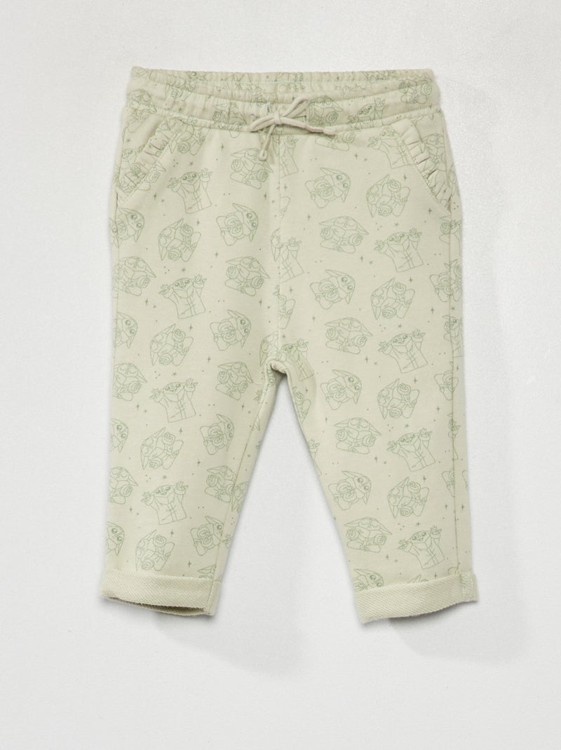 Pantaloni in tessuto felpato 'Star Wars' VERDE - Kiabi