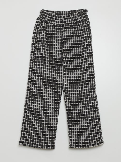 Pantaloni in tweed - Kiabi