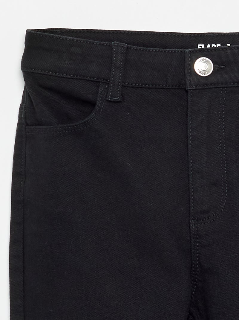 Pantaloni in twill - vestibilità comoda Nero - Kiabi