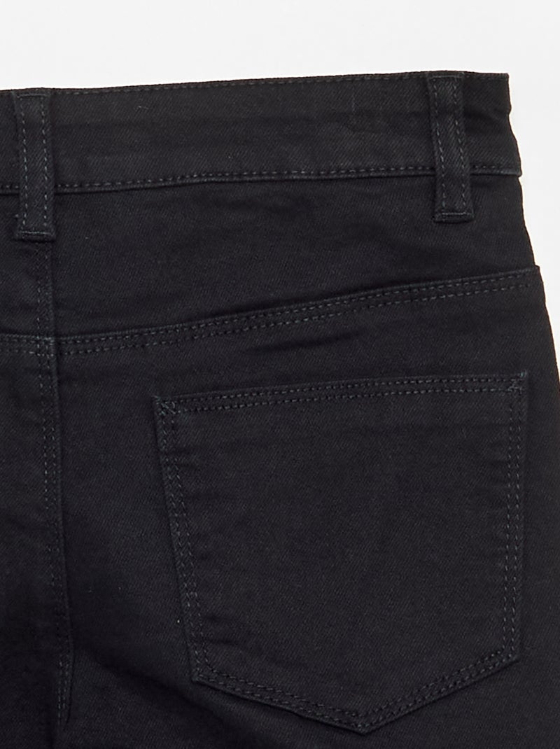 Pantaloni in twill - vestibilità comoda Nero - Kiabi