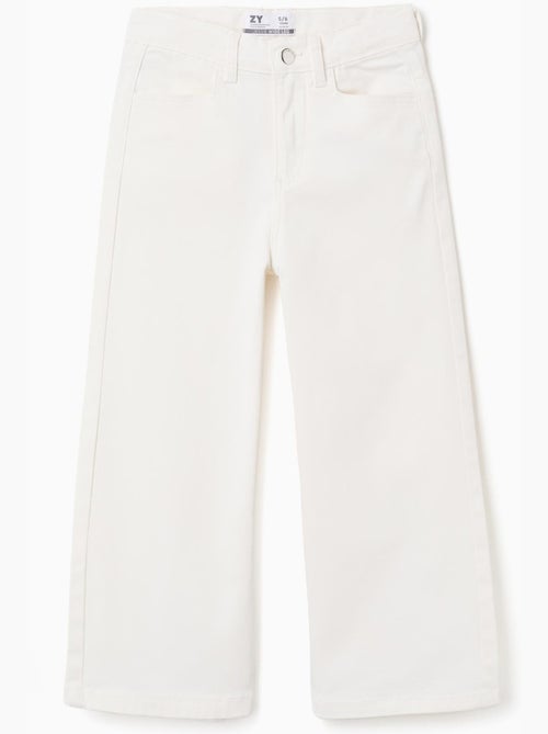 Pantaloni in twill a gamba larga - Kiabi