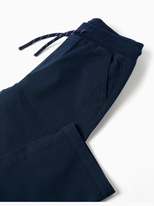 Pantaloni in twill a taglio dritto con coulisse - Kiabi Pantaloni in twill a taglio dritto con coulisse - Kiabi