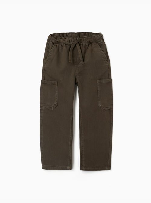 Pantaloni in twill ampia con tasche cargo - Kiabi Pantaloni in twill ampia con tasche cargo - Kiabi