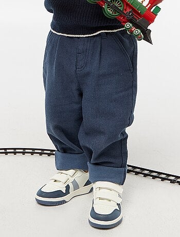 Pantaloni in twill con 2 vere tasche