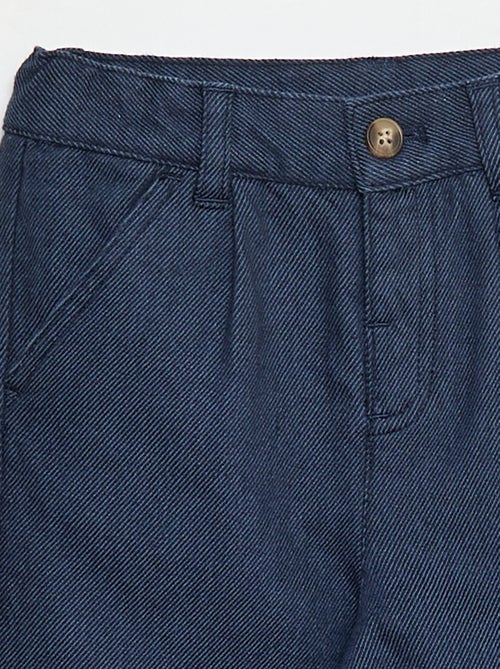 Pantaloni in twill con 2 vere tasche - Kiabi